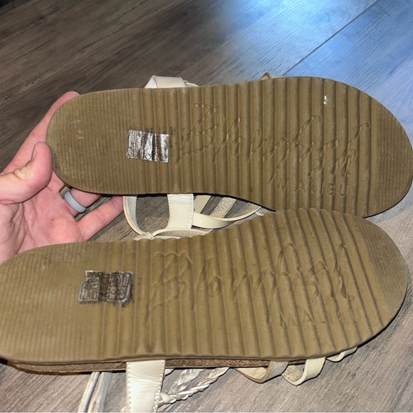 Blowfish Sandals. Worn for my rehearsal dinner. - Picture 2 of 4